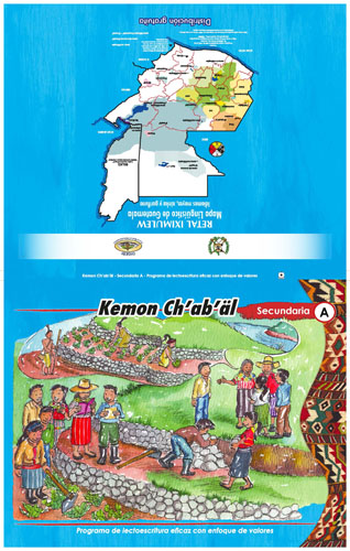 Kemon Ch'ab'äl, 1ro. Básico, Español