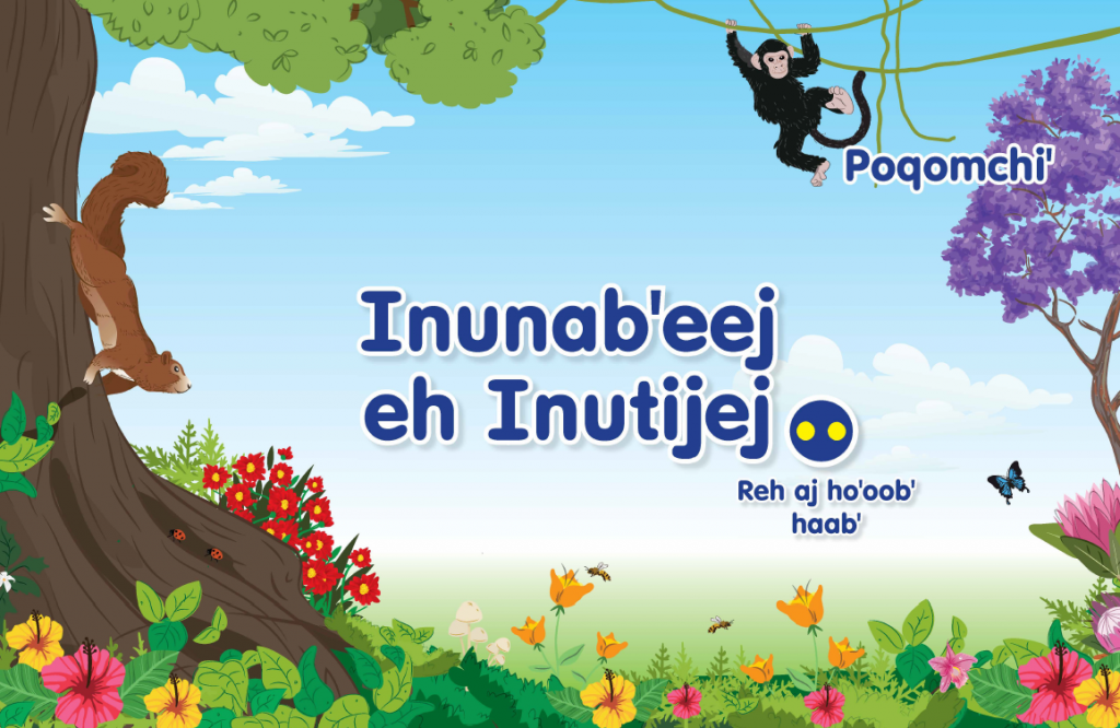 Descubro y aprendo, Párvulos 2, preprimaria, Poqomchi´